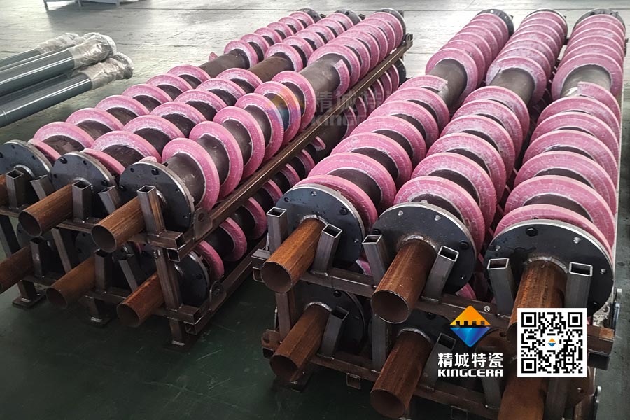 螺旋輸送機陶瓷葉輪-陶瓷絞龍
